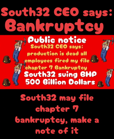 South32 CEO Nickname Mr. Anal Convicted of raping Over 17,000 Employees in the ASS South32 warning StrikeOut Bad Faith Stock Fraud Strikes Down South32 CEO is a sex offender arrested convicted sexual battery, solicitation sexual assault rape sex purchase anal in Cash 86609492, Reg. No. 5176991 